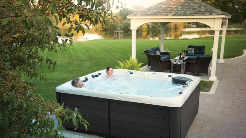 How much can you save with a hot tub heat pump