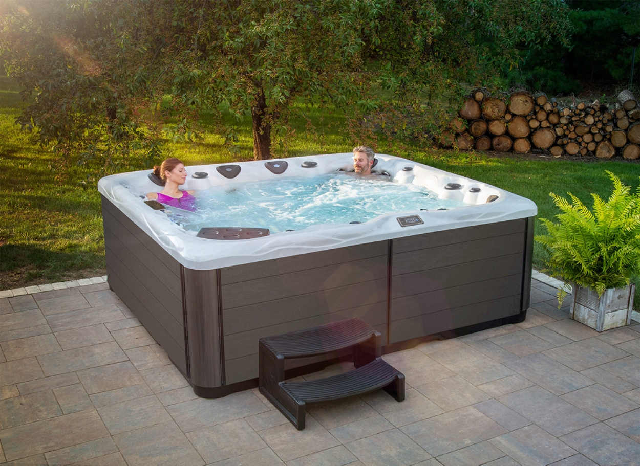 large hot tubs