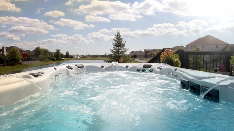 How long does it take for cloudy hot tub water to clear?