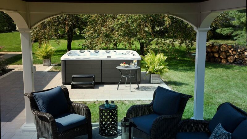 How much does a hot tub weigh?