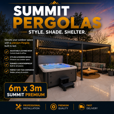 Summit 6m x 3m Pergola